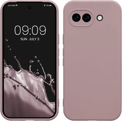 Miniatura 39 de kwmobile Funda compatible con Google Pixel 9 Pro - Funda protectora delgada de TPU para teléfono - Acabado mate suave - Negro mate