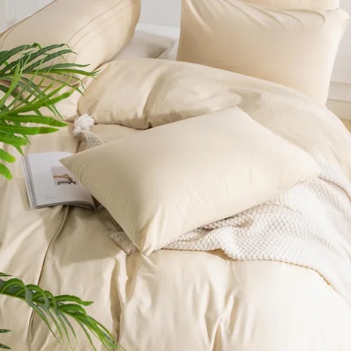 Miniatura 5 de NEXHOME PRO Funda de edredón Twin XL 100% algodón lavado, transpirable, duradera, texturizada, similar al lino, juego de ropa de cama para el hogar