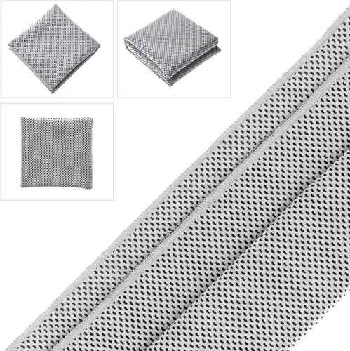 Miniatura 3 de Toalla de enfriamiento (paquete de 20, 40 x 12 pulgadas) con bolsas para deportes, entrenamiento, fitness, gimnasio, yoga, golf, pilates, viajes