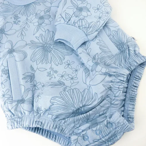 Miniatura 4 de HonestBaby Multipack Short Romper Sets and Dresses 100% Organic Cotton for Infant Baby and Toddler Boys, Girls, Unisex
