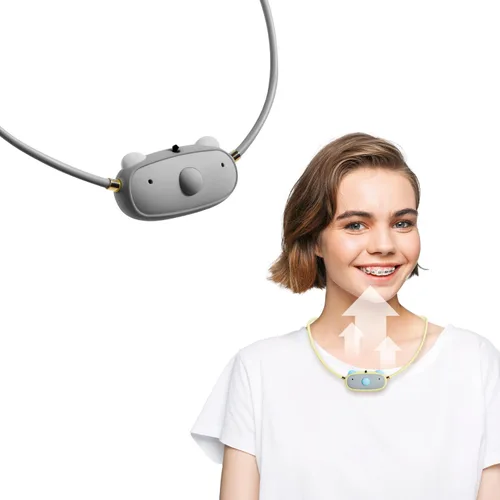 Collar purificador de aire iónico portátil, niños de 3 a 10 años, humo de incendios forestales, tasa de eliminación del 99% verificada por
