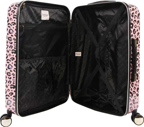 Miniatura 2 de Juicy Couture Jane - Juego de 3 piezas de maletas giratorias, Pink Leopard), JC-PC-18700-3-PKLP
