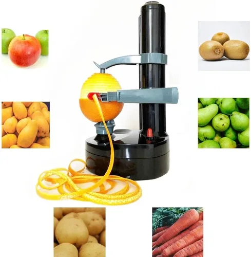Miniatura 4 de Pelador Eléctrico de Patatas para Cocina, Peladore de Verduras para Calabacín y Zanahoria, Peladore Automático de Patatas, Peladore Eléctrico