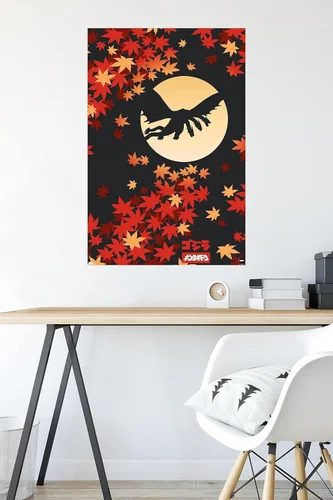 Miniatura 4 de Trends International Godzilla - Póster de pared de silueta, 34 pulgadas de largo x 22.4 W, versión premium sin marco