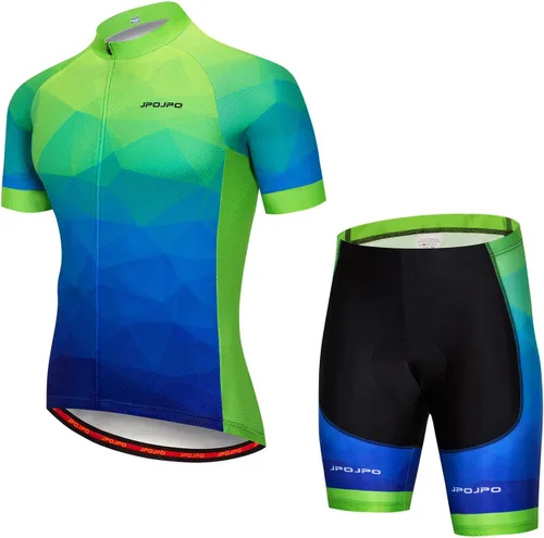 Hotlion Conjunto de camiseta de ciclismo para hombre, traje de ciclismo de verano, traje de equipo profesional, ropa de ciclismo de carretera, kit