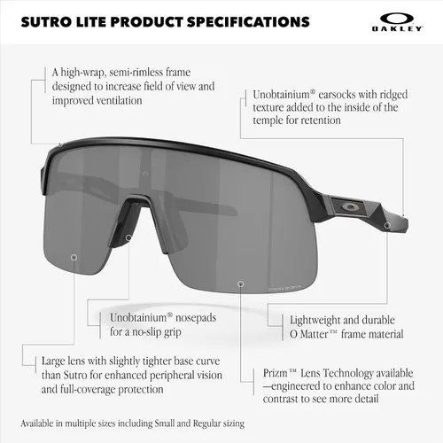 Miniatura 5 de Oakley Gafas de sol rectangulares Oo9463 Sutro Lite para hombre