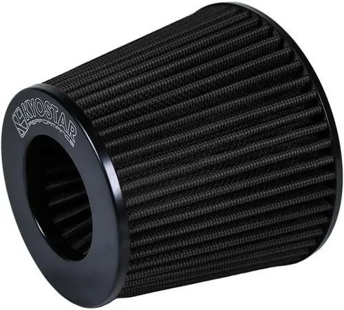 Miniatura 137 de KYOSTAR Filtro de aire universal de alto flujo de 3" (76 mm), entrada de aire frío de cono reutilizable, alto rendimiento, lavable, kit de aire seco
