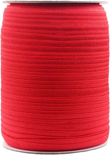 Miniatura 12 de Bristlegrass Picot Loop - Banda elástica para coser de 1/2 pulgada, 0.512 in, corona de carrete con volantes, cinta elástica de encaje para atar