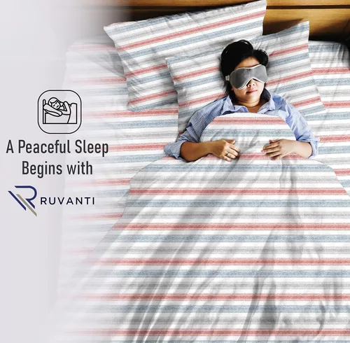 Miniatura 8 de RUVANTI Sábanas de percal 100 % algodón tamaño King – Sábanas frescas para personas que duermen con calor, bolsillo profundo de 16 pulgadas, suaves