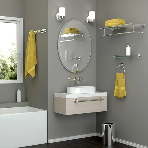 Miniatura 2 de Gatco 4638 Glam Storage - Soporte para papel higiénico, cromado