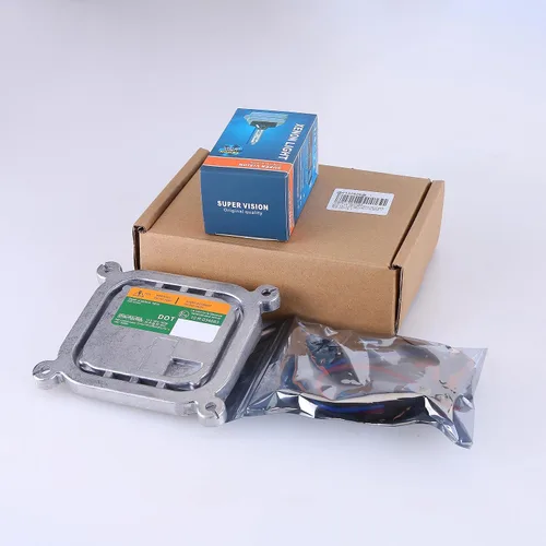 Miniatura 7 de Unidad de control de balasto de faros delanteros HID de xenón con cable de conexión de encendido y bombilla D3S para Ford Mustang 2010-2019