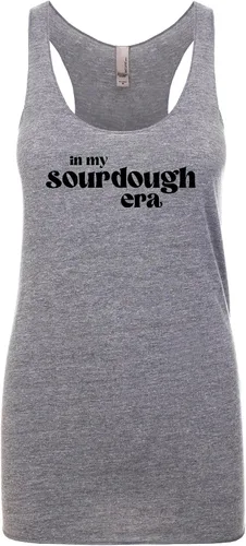 Miniatura 7 de Women's Graphic Racerback Tank Top, Gift for Her, Shirts with Sayings, Yoga Tee, 8