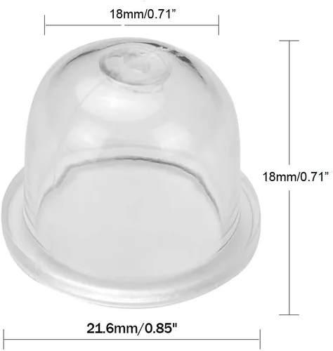 Miniatura 2 de Honbay 20 piezas de repuesto para bombilla Homelite Echo Stihl Robi Zama Primer Pouland Bombilla 0057003 0057004 0058001
