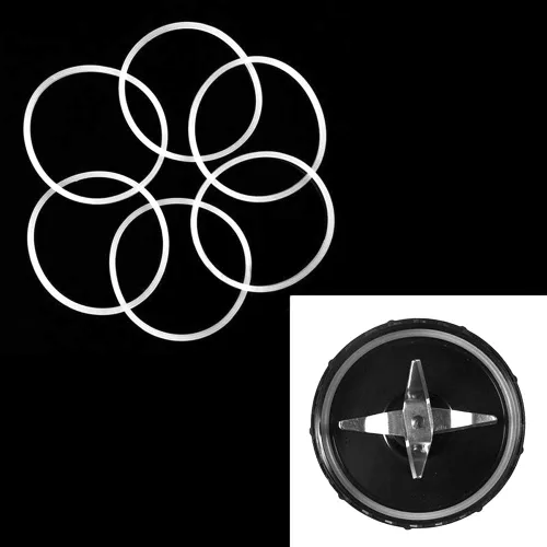 Miniatura 5 de Blender sealing Ring(O hoop sealing Gasket) , 8Pcs Blender sealing hoop Gasket , Replacement Accessories Parts Fit for wizardry ammunition 250W