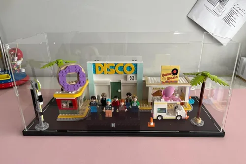Miniatura 6 de Choowin - Caja de exhibición de acrílico para Lego Car Dodge Charger Batmobile Jazz Quartet - Caja de exhibición de acrílico transparente engrosado