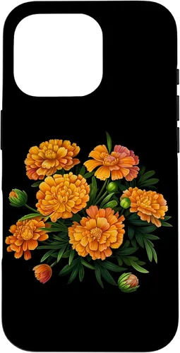 Miniatura 20 de Vintage Marigold Inspired Flower Case for iPhone 12 Pro Max