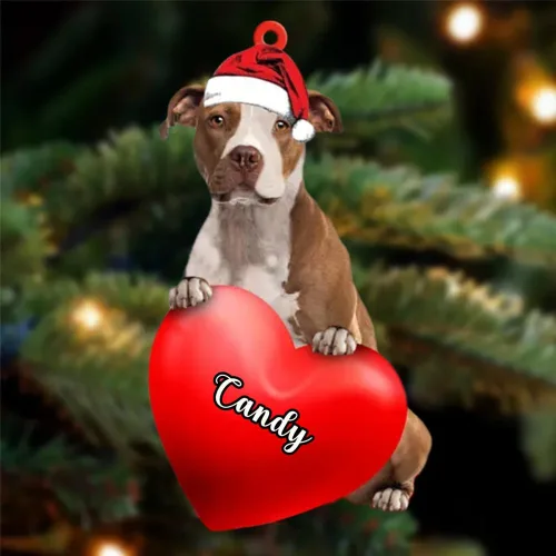 Miniatura 161 de Adornos de Navidad personalizados para perros, nombre personalizado, adorno de Malamute de Alaska, adornos acrílicos, regalos de Navidad, amantes