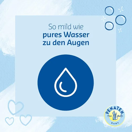 Miniatura 4 de Penaten Bad & Shampoo, sanft reinigendes & pflegendes 2 en 1 Badezusatz Waschgel & Baby Shampoo (1 x 13.5 fl oz)