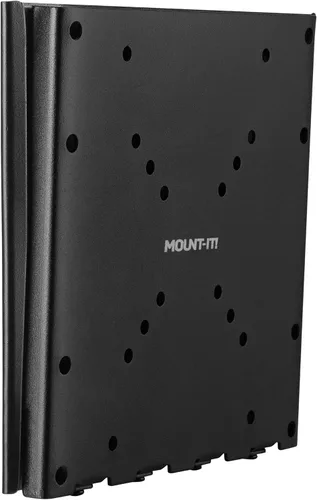 Mount-It! Soporte de pared fijo para TV de perfil bajo, diseño empotrado ultra delgado para pantallas de 23 a 42 pulgadas, compatible con VESA 200 x