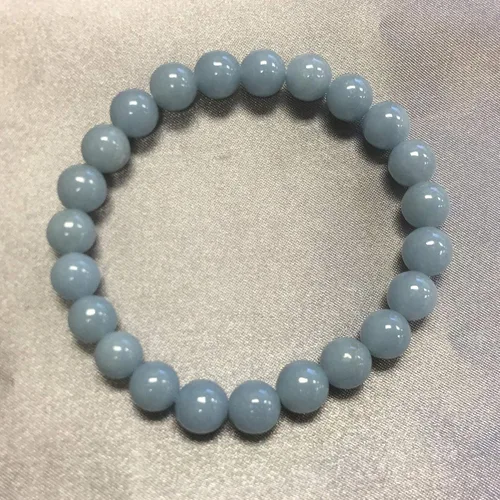 Miniatura 147 de Gem Avenue Handmade Round Bead Stretch Bracelet Unisex Natural Stone Beaded Jewelry for Men & Women, Elastic Wristband for Daily Wear
