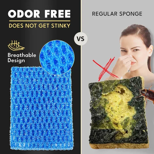 Miniatura 4 de Paño de cocina sin olor para lavado de platos de múltiples usos - sin olor - mayor vida útil, Paquete de 1
