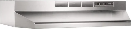Miniatura 12 de Broan-NuTone 413004 - Campana extractora sin conductos, sin ventilación, con luces, extractor para debajo del gabinete, de 30 pulgadas, acero Acero