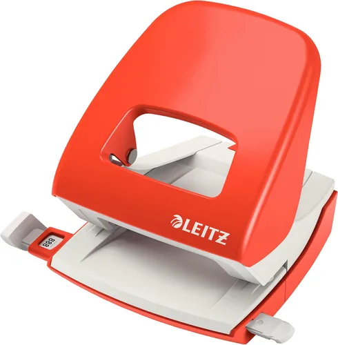 Miniatura 20 de Leitz Perforadora de agujero, 30 hojas, barra guía con marcas de formato, metal, gama NeXXt, 50080035 - Azul