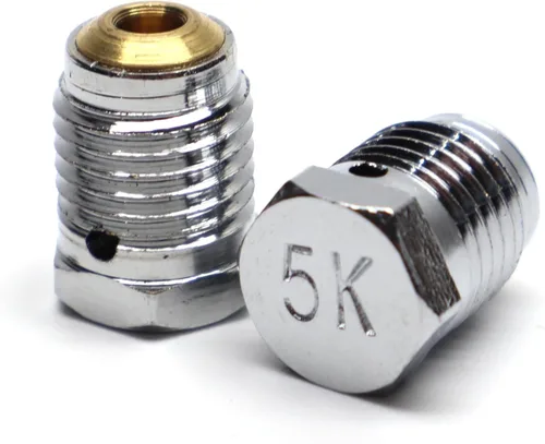 Captain O-Ring HPA/CO2 1.8k / 3k / 5k / 7.5k disco de ráfaga – paquete de 2 (tanque de aire comprimido paintball) [paño de microfibra CO adicional]