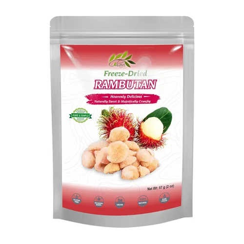 Miniatura 28 de CHAVI Lichi liofilizado, 2 onzas, superalimentos saludables de 1 ingrediente, sin azúcares ni conservantes añadidos, sin OMG, vegano, sin gluten..