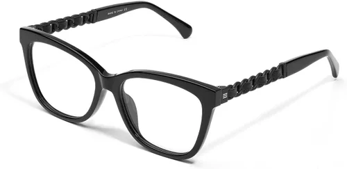 Lentes de bloqueo de luz azul para mujeres y hombres, antifatiga ocular, lentes para juegos de computadora con lente transparente, marco ligero y