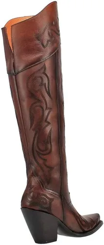 Miniatura 5 de Dan Post Seductress Botas por encima de la rodilla de cuero castaño