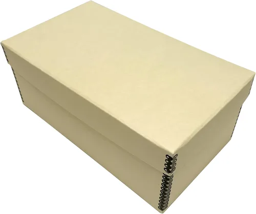 Miniatura 6 de Lineco Caja de tarjetas fotográficas, almacenamiento de archivo de calidad de museo, sin ácidos con tapa extraíble, almacenamiento a granel