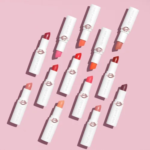 Miniatura 12 de wet n wild Mega Last Lápiz Labial de Alto Brillo, Color de Labios, Infundido con Aceites de Semillas para un Brillo Alto Nutritivo, Color Cremoso