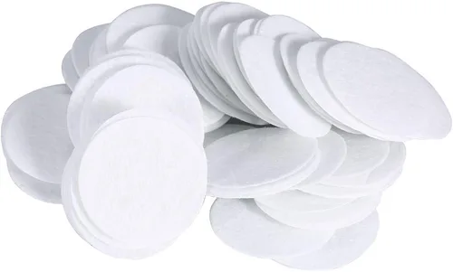 Miniatura 6 de 100 filtros de algodón, filtro de repuesto de algodón, filtro de esponja de 7 diámetros diferentes para varios tipos de máquina de belleza, máquina