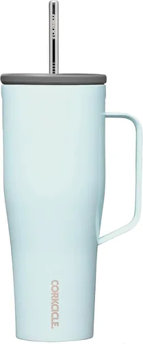 Miniatura 11 de Corkcicle Cold Cup XL - Vaso aislado con asa – Mantiene las bebidas frías 12 horas – Triple aislamiento – Tapa a prueba de derrames – Regalo de Café
