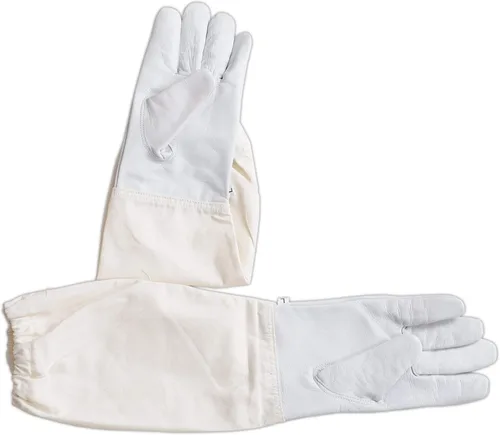 Miniatura 2 de DOGMIL Traje de abeja profesional para hombres y mujeres con guantes de apicultor dos velos, protección para patio trasero profesional
