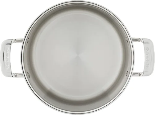 Miniatura 3 de Cuisinart MCP66-24N MultiClad Pro - Sartén de triple capa de 8 cuartos de galón, olla con tapa