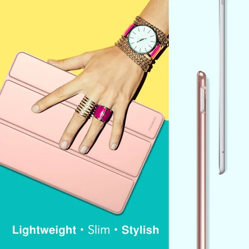 Miniatura 6 de Funda MoKo ultra fina con soporte inteligente para iPad Pro 10.5 2017 - Tablet matriz, 1-Oro Rosa
