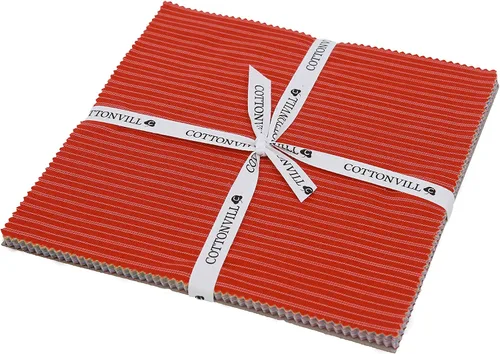 Miniatura 8 de COTTONVILL EMANON Stripe Lazy Gingham - Tela de algodón con estampado de 20 unidades (cuarto, rayas A)