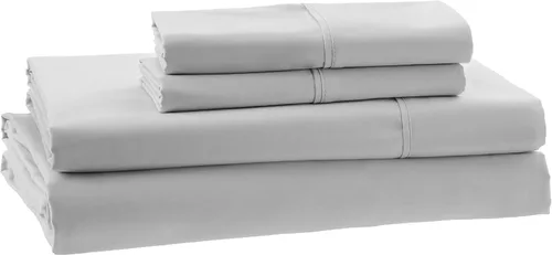 Miniatura 8 de Amazon Aware Juego de fundas de almohada 100% algodón orgánico de 300 hilos, color rubor, estándar, paquete de 2, 32 x 20 pulgadas
