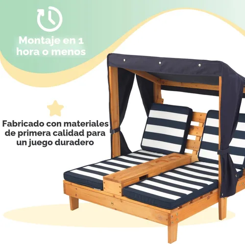 Miniatura 5 de KidKraft al aire última intervensión doble chaise lounge, talla única