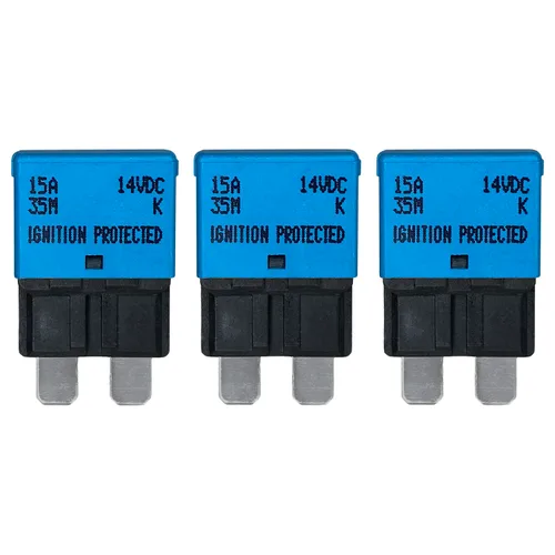 Miniatura 19 de Fusible de disyuntor ATC/ATO de reinicio automático de 30 amperios para automóvil, RV, automóvil, camión, protección de batería, reinicio