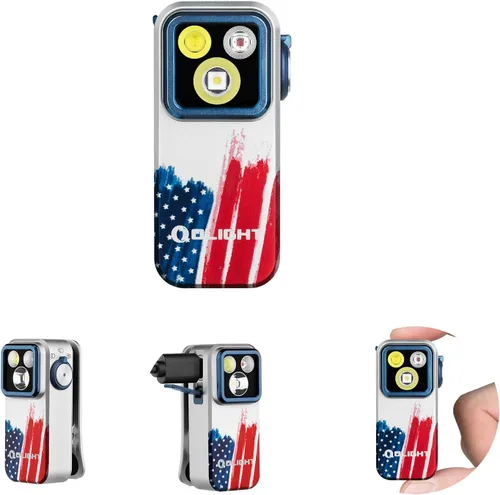 Miniatura 16 de OLIGHT Oclip Pro Linterna EDC de clip, recargable de 500 lúmenes con tres soluciones de iluminación, carga tipo C, luces magnéticas
