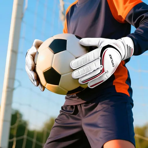 Miniatura 8 de Guantes de Portero de Fútbol – Guantes de Portero para Niños, Niñas y Jóvenes, Guantes de Portero para Niños de 8-12 con Agarres Fuertes, Palmas