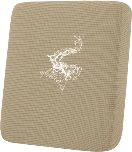 Miniatura 45 de hyha Fundas impermeables para cojines de sofá para mascotas, funda antideslizante para asiento de sofá para perros lavable, tela de jacquard Gris