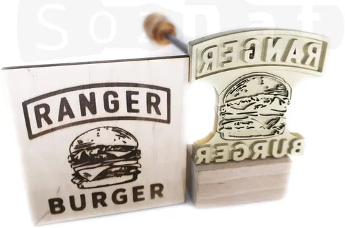 Miniatura 3 de Hierro de marca de pastel personalizado Hierro de marca de carne para asar Brander carne personalizado Planchas de marca de bistec