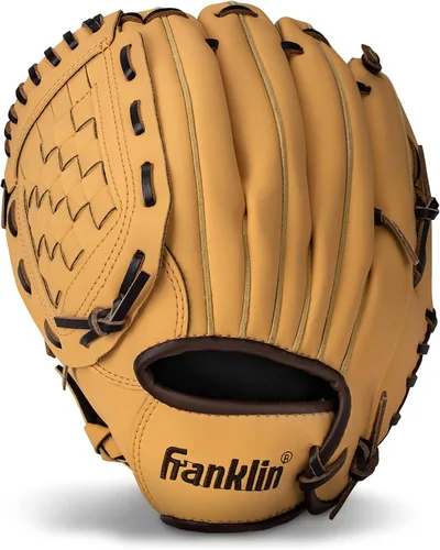 Miniatura 24 de Franklin Sports Field Master Baseball + Softball Glove - Field Master Adult + Youth Baseball + Softball Mitt - Men's + Women's Gloves - Right Hand
