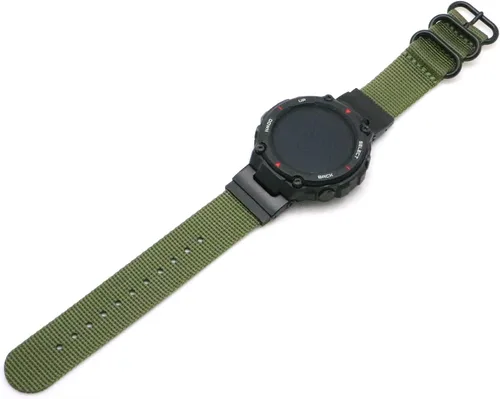 Miniatura 5 de Correa de repuesto de nailon compatible con Huami Amazfit T-Rex A1918 Smartwatch