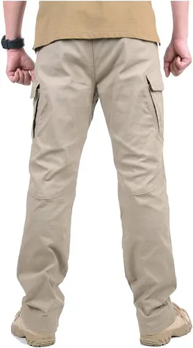 Miniatura 4 de CARWORNIC Gear - Pantalones tácticos para hombre de senderismo, ligeros, de algodón, estilo militar, para exterior, de combate, cargo