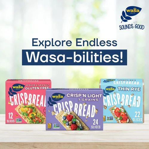 Miniatura 8 de Wasa Pan crujiente original sin gluten, 5.4 onzas (paquete de 10)